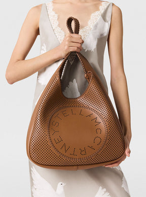 Lina tan perforated