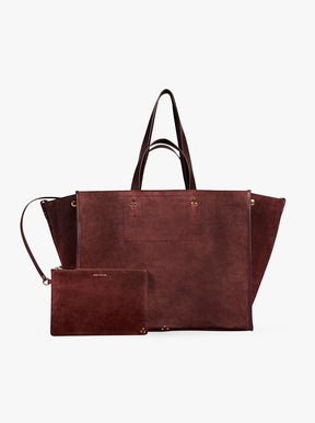 Leon Large brule suede