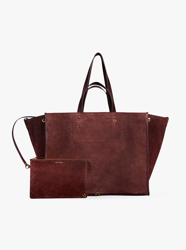 Leon Large brule suede