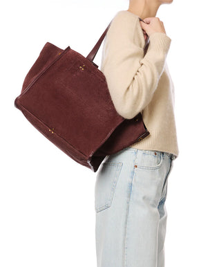 Leon Medium brule suede