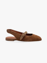 Lexie golden brown suede