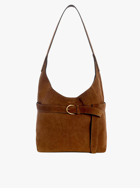 Lexington Bucket golden brown suede