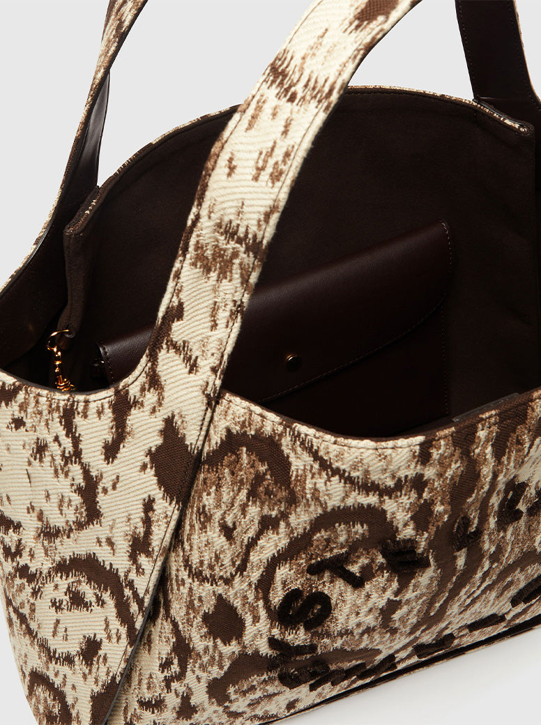 Lodi leopard jacquard