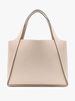 Logo Tote cream