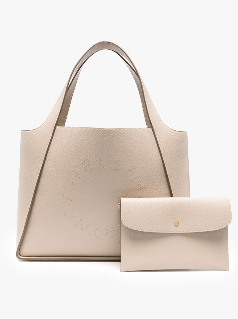 Logo Tote cream