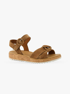 Luca tan suede