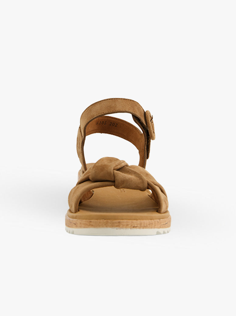 Luca tan suede