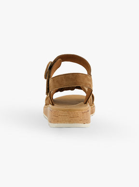 Luca tan suede