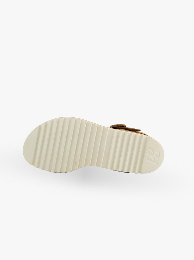 Luca tan suede