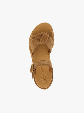 Luca tan suede