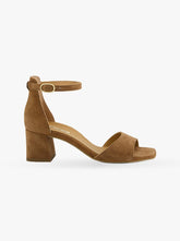 Lyric tan suede