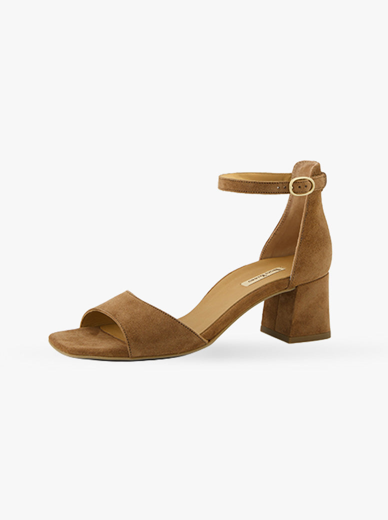 Lyric tan suede