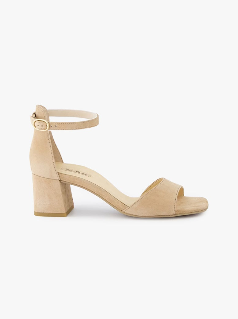Lyric taupe suede