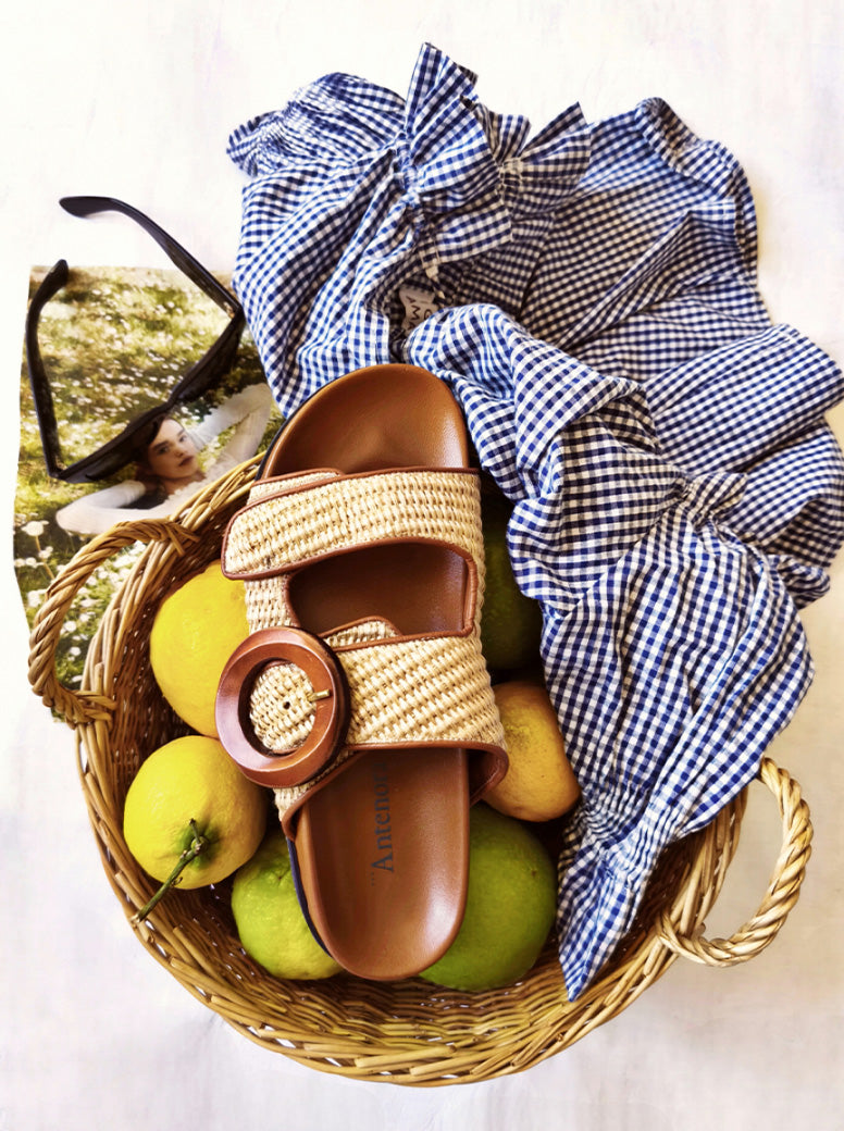Manu natural raffia