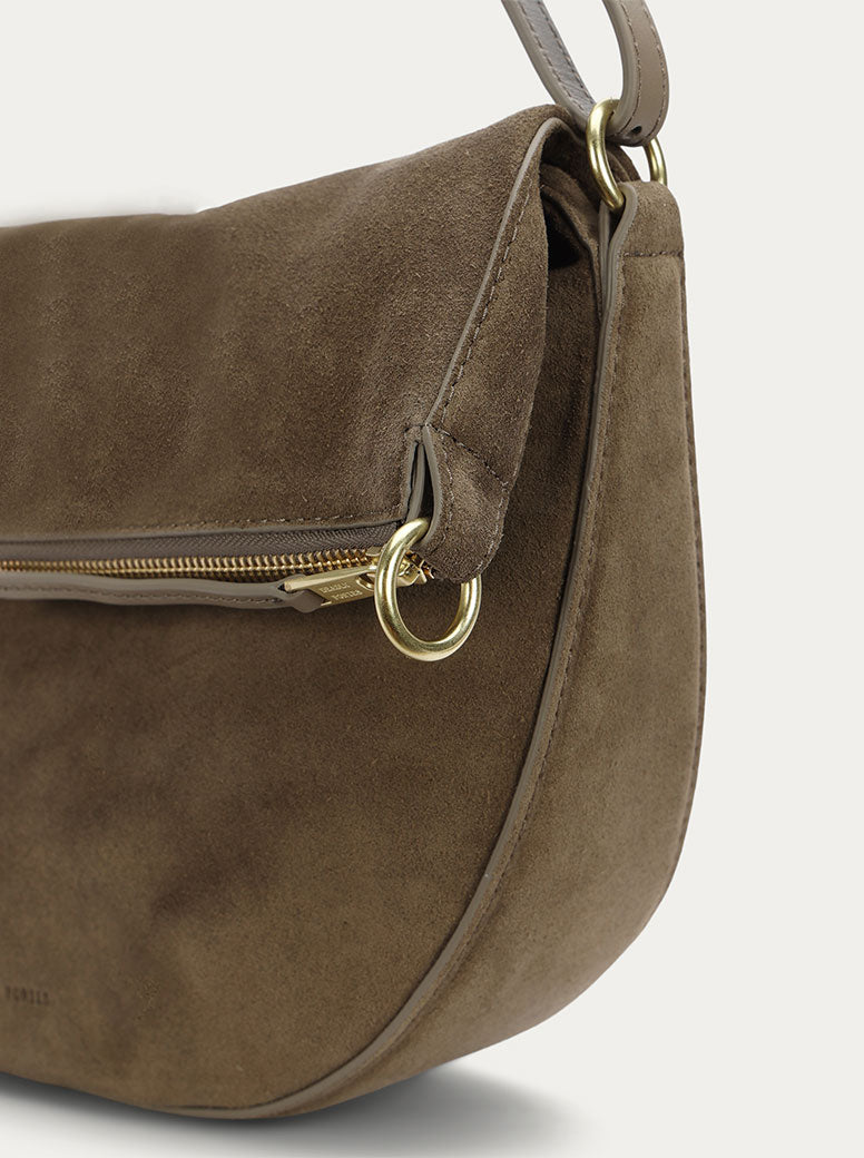 Mr Leopard dune suede