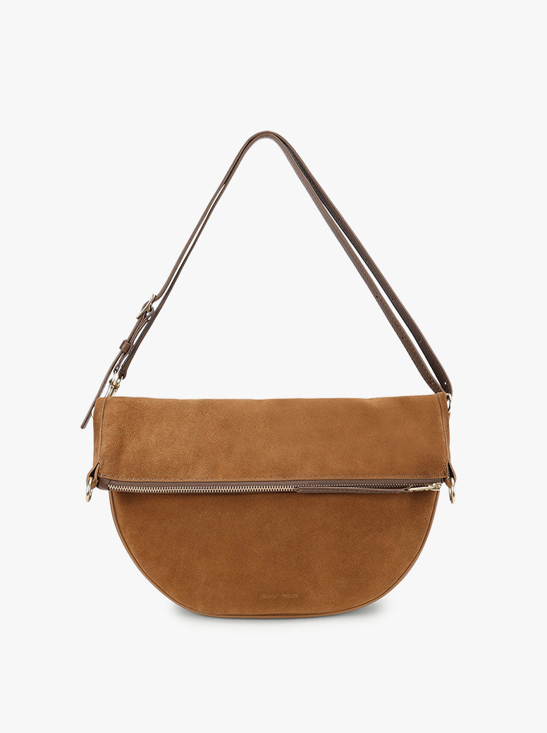 Mr Leopard gingerbread suede