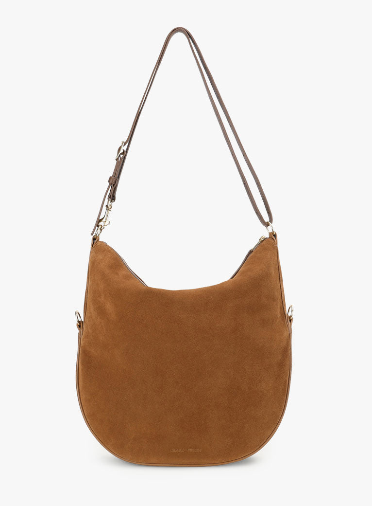 Mr Leopard gingerbread suede