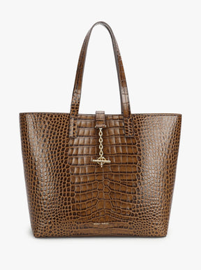 Mr Porter Tote toffee croc