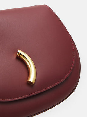 Macheroni Saddle burgundy