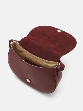 Macheroni Saddle burgundy