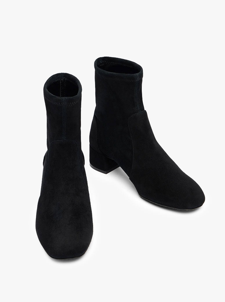 Maeve Bootie black suede