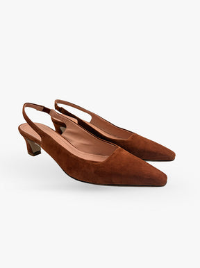 Marea caramel suede