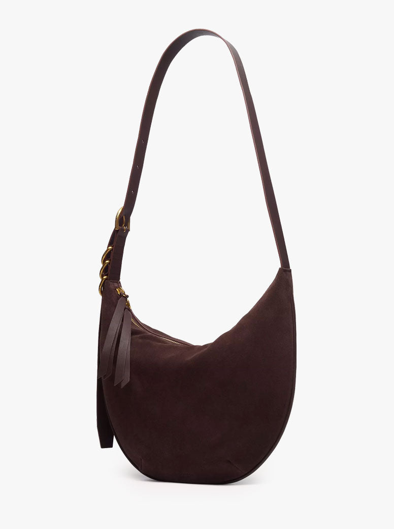 Mercer Medium Hobo chocolate suede