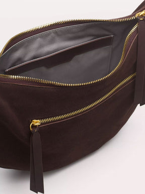 Mercer Medium Hobo chocolate suede