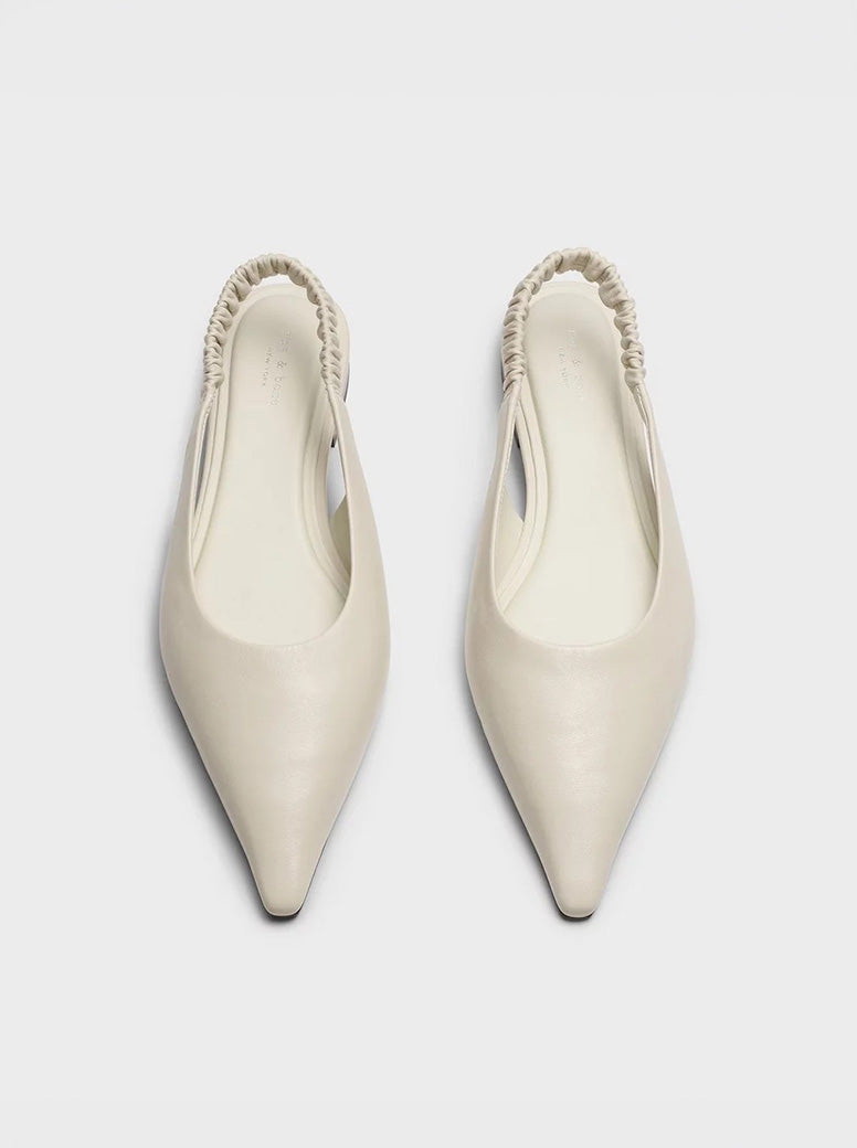 Mercer Slingback antique white