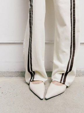 Mercer Slingback antique white