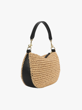 Mini Sling Bag natural rafia