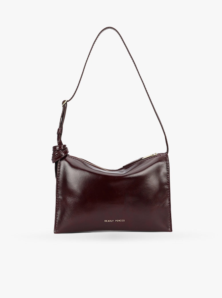 Mr Minimese Crossbody dark cherry gloss
