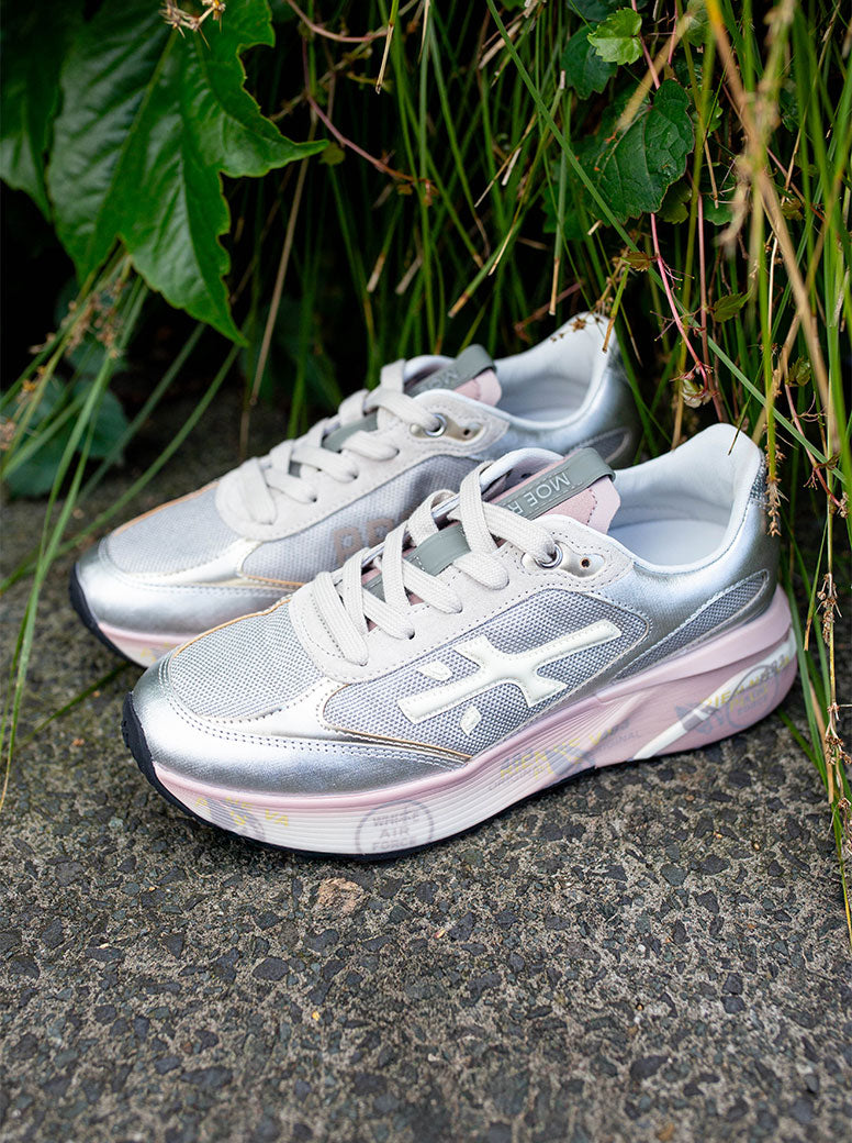 Moe Run silver / pink