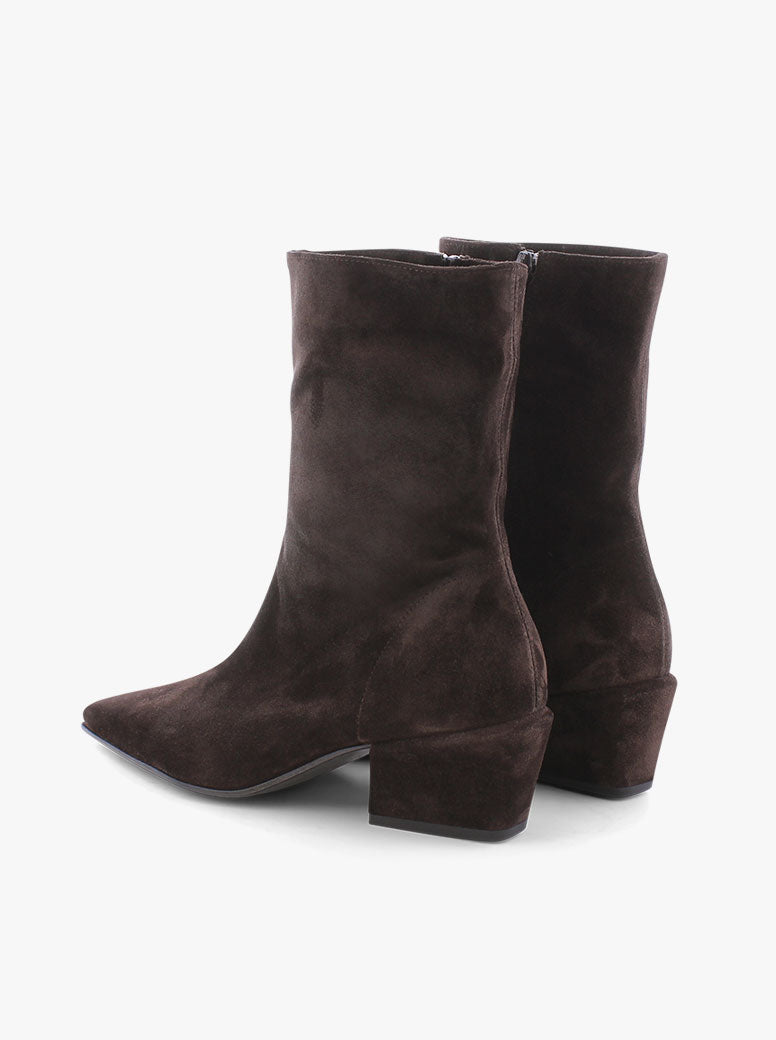 Nyla chocolate suede