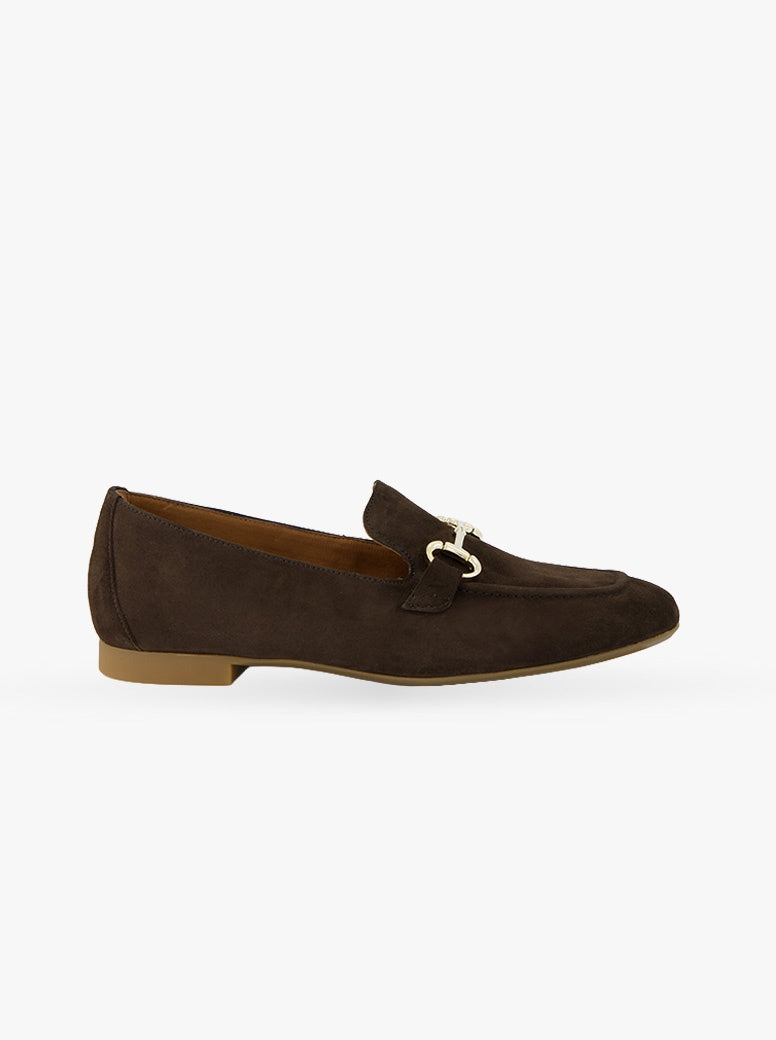 Otto chocolate brown suede