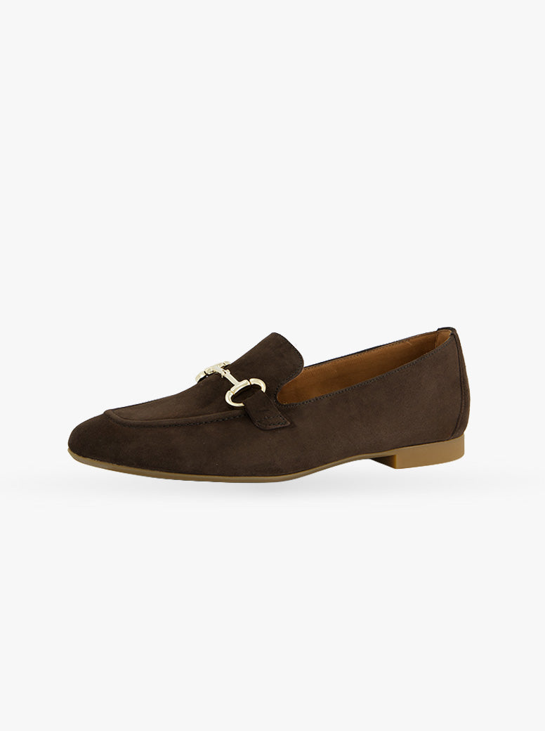 Otto chocolate brown suede