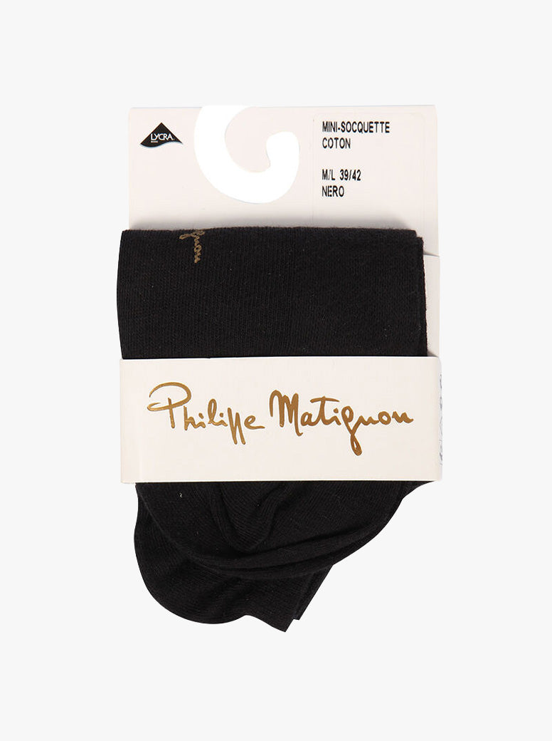 Cotton anklet black