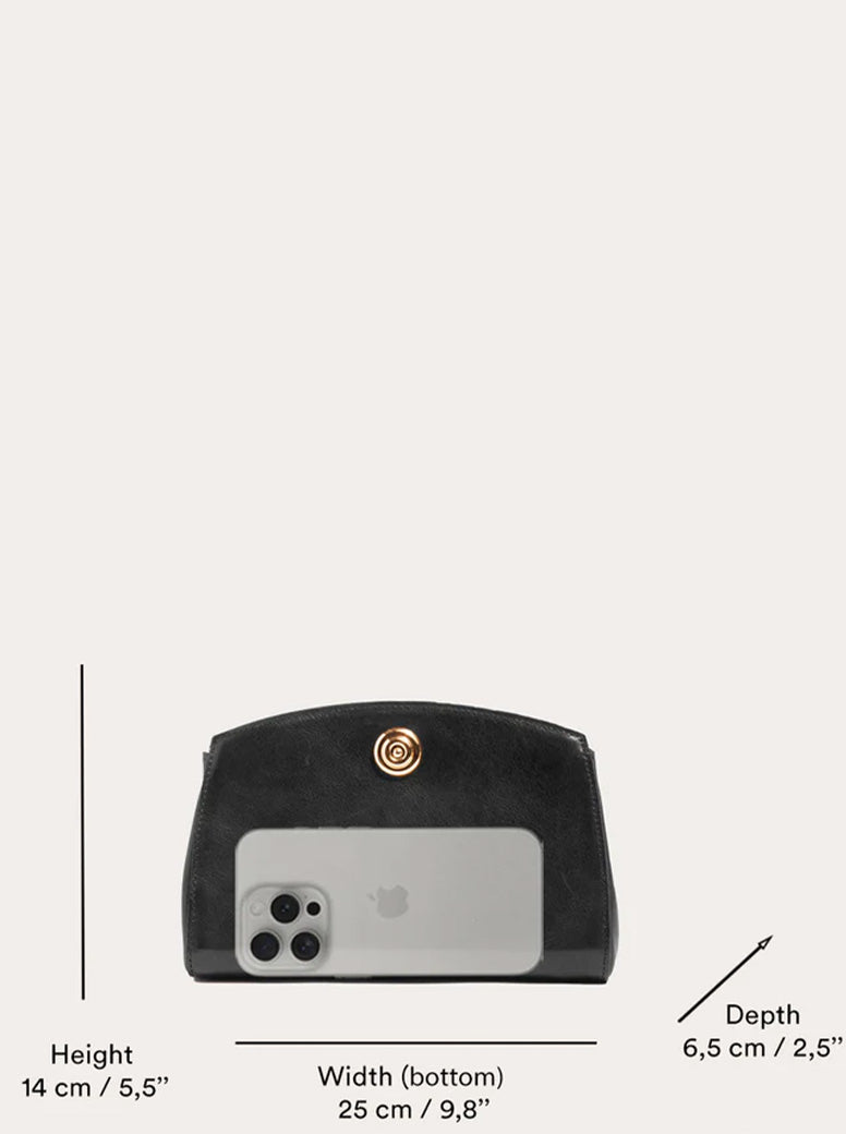 Pushlock Pouch Mini black