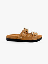 Paros almond suede