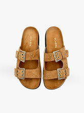 Paros almond suede