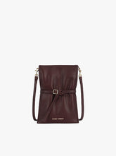 Mr Penny Pouchette dark cherry