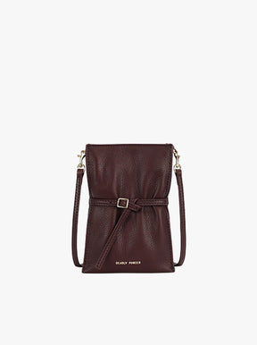 Mr Penny Pouchette dark cherry