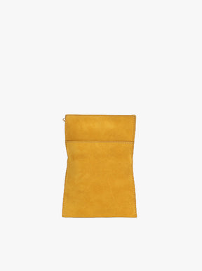 Mr Penny Pouchette sunflower nubuck