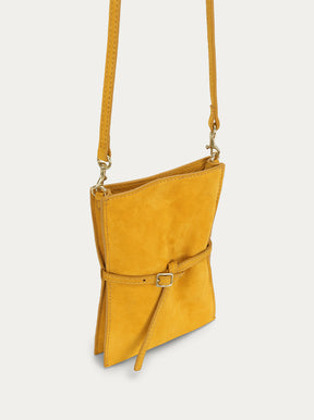 Mr Penny Pouchette sunflower nubuck
