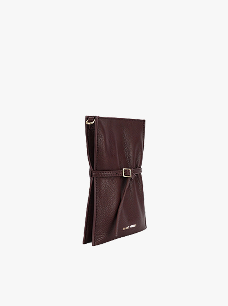 Mr Penny Pouchette dark cherry