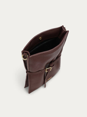 Mr Penny Pouchette dark cherry