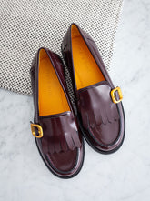 Penny burgundy
