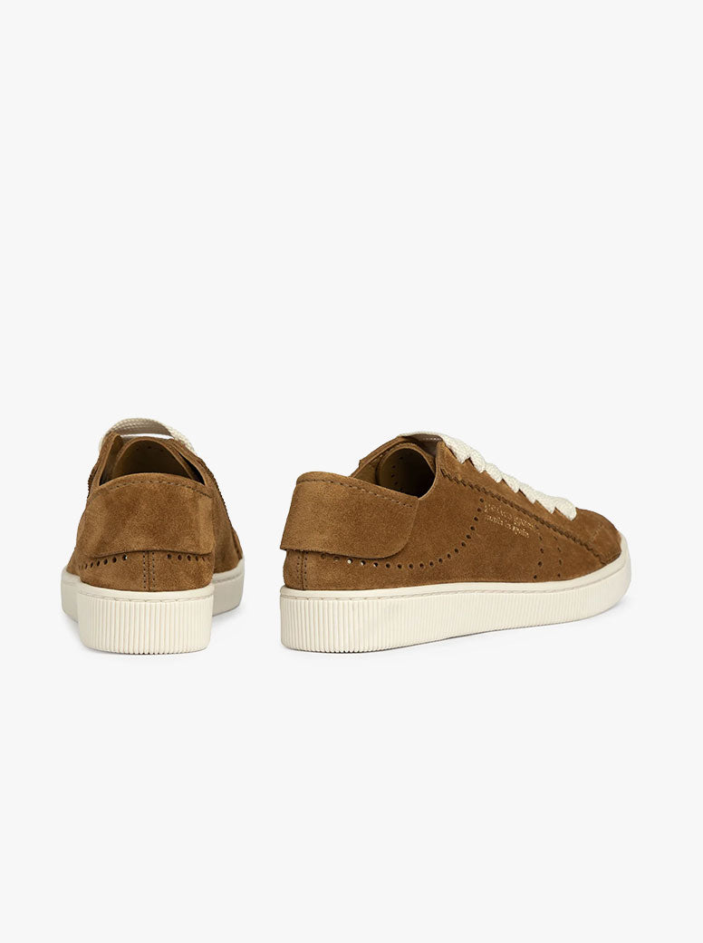 Perry tan suede