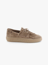 Piper beige suede