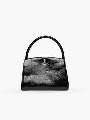 Pushlock Lady Bag black glossy